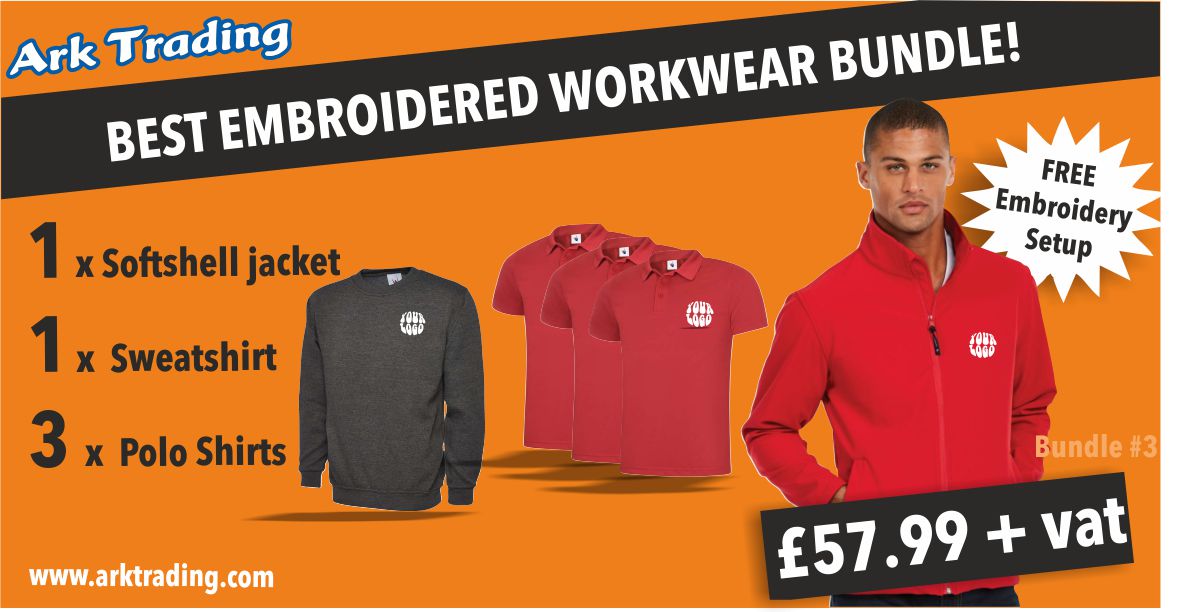 Best Embroidered Workwear Pack 3